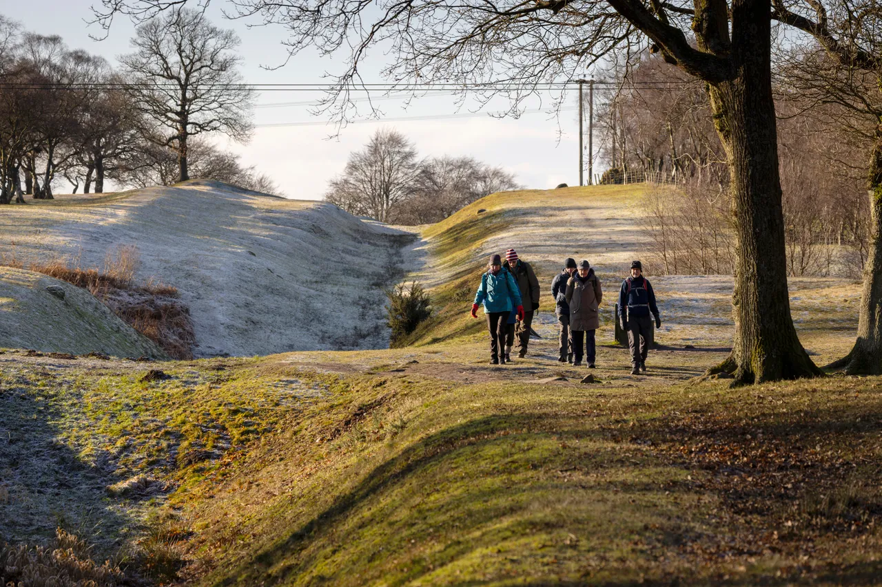 Antonine Wall at Rough Castle