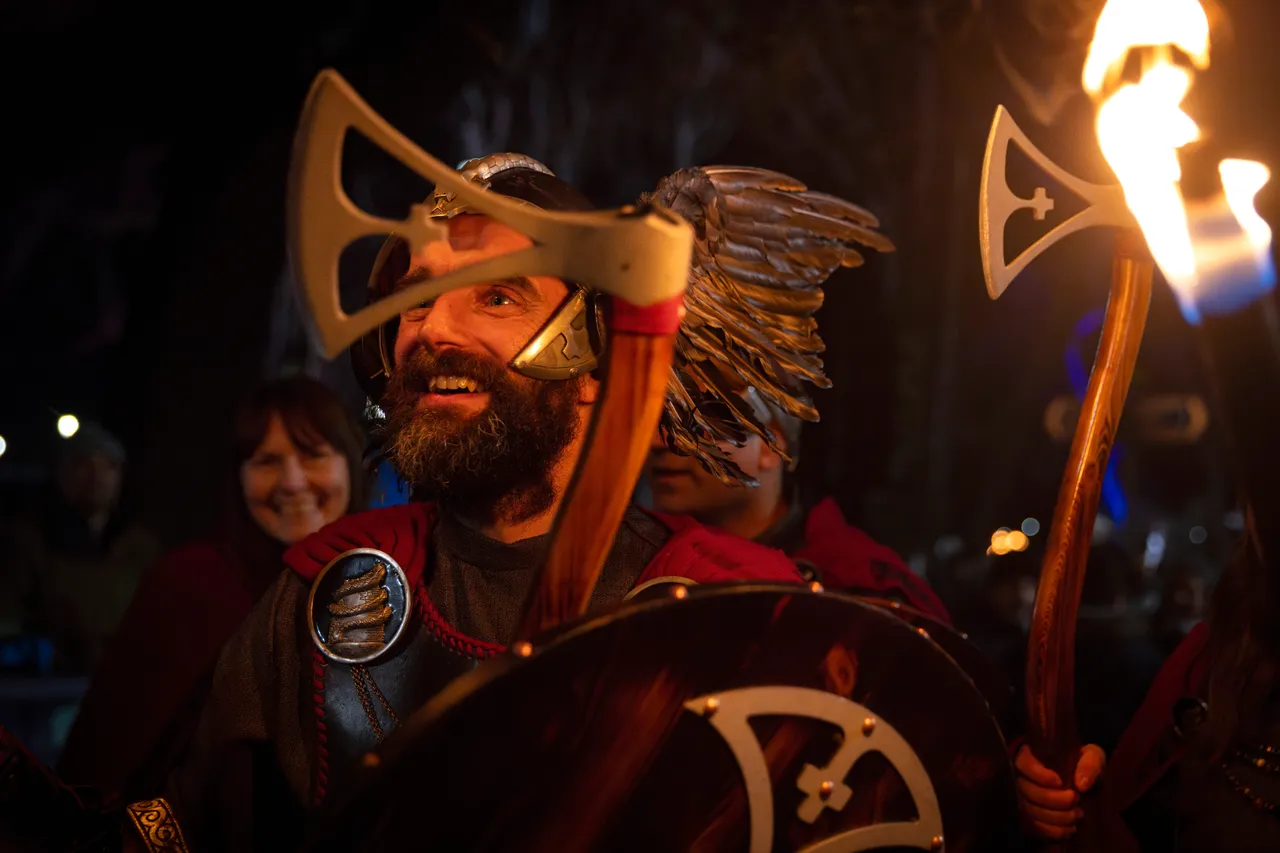 Edinburgh Hogmanay Torchlight Procession