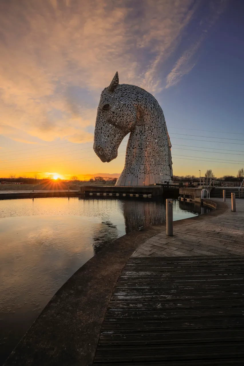 The Kelpies at Helix Park