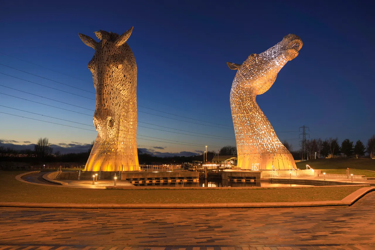 The Kelpies at Helix Park