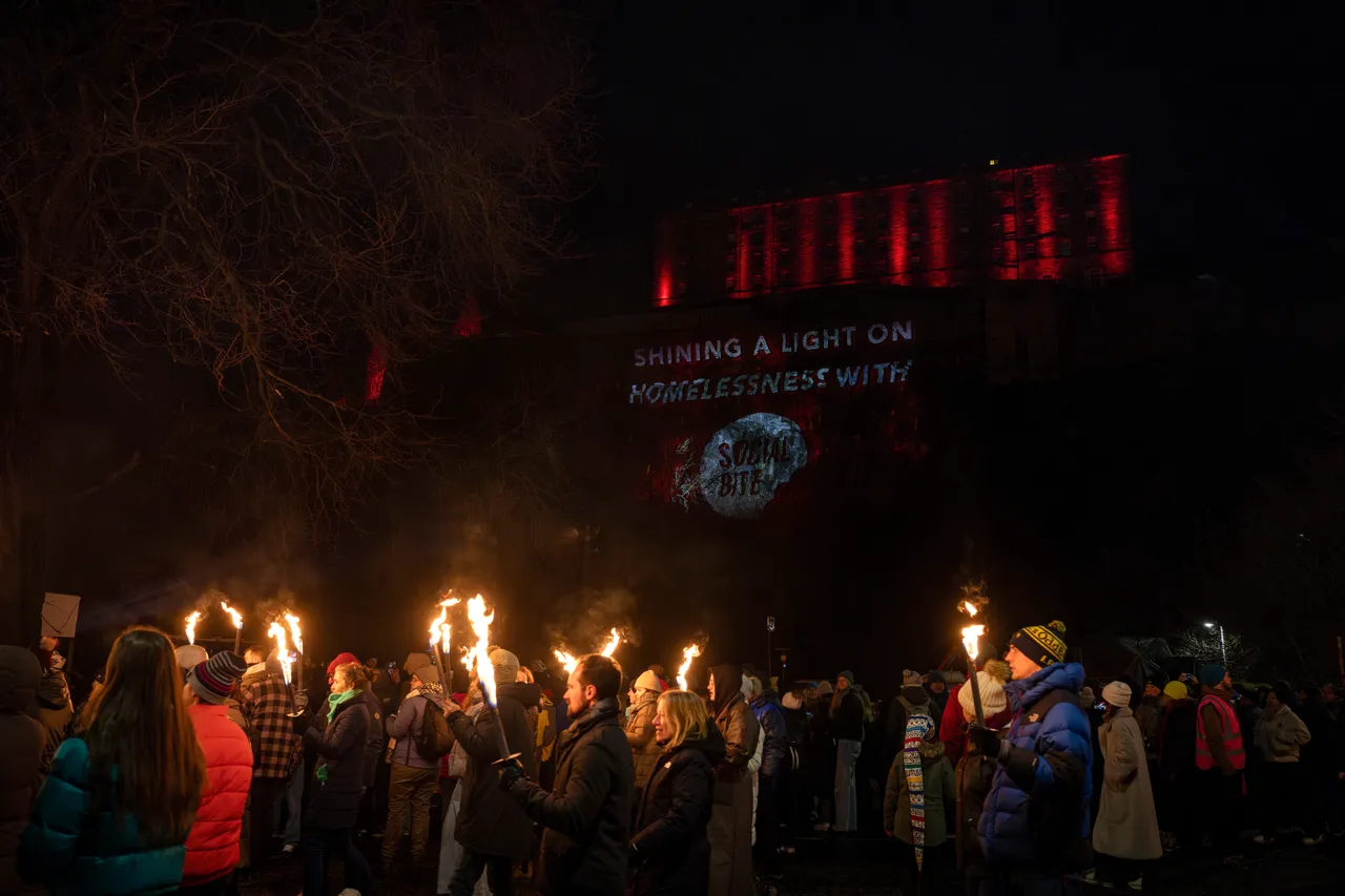 Edinburgh Hogmanay Torchlight Procession