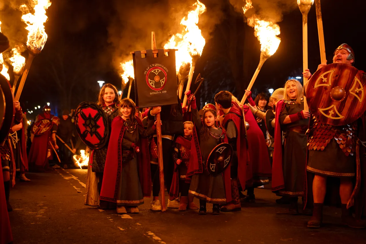 Edinburgh Hogmanay Torchlight Procession