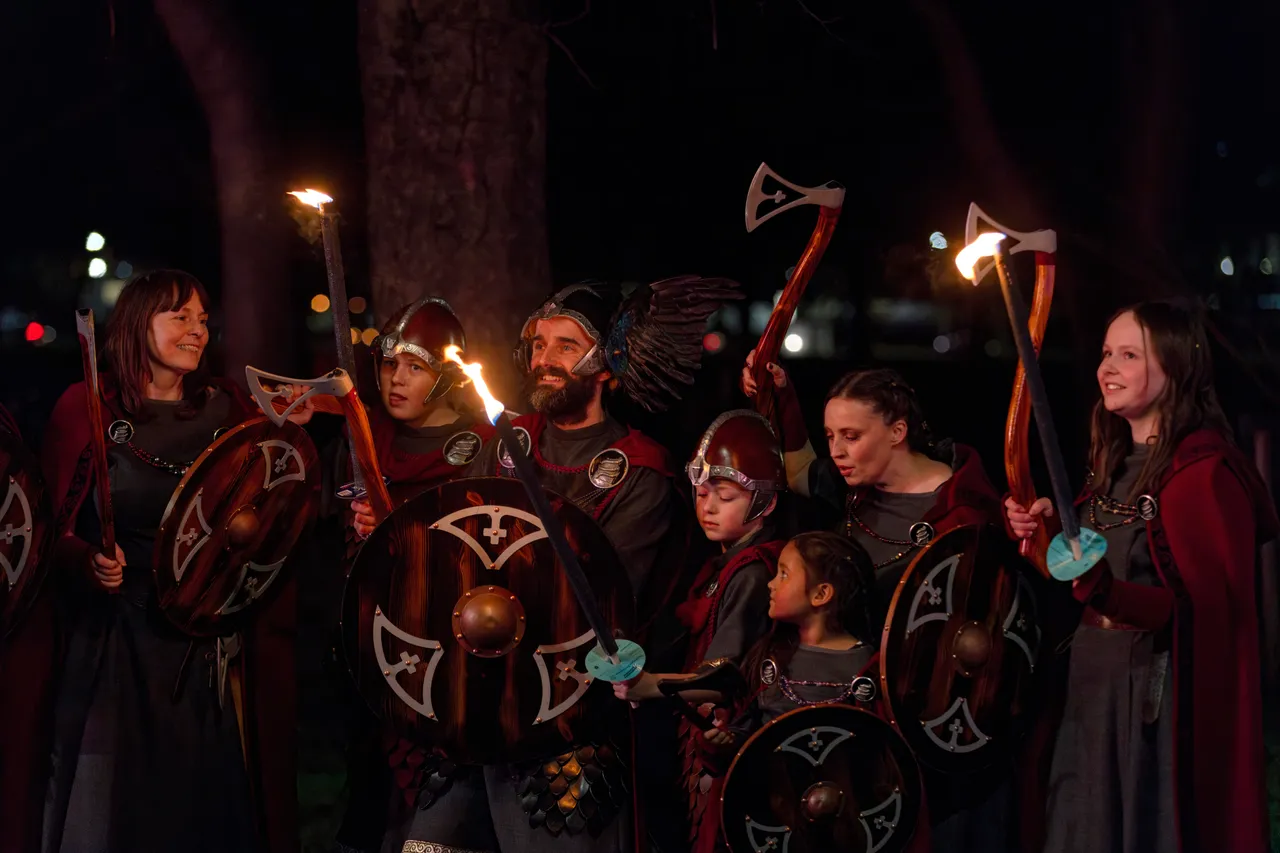 Edinburgh Hogmanay Torchlight Procession