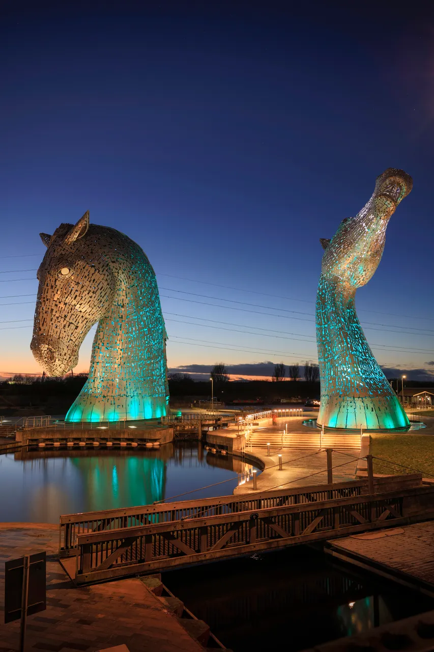 The Kelpies at Helix Park