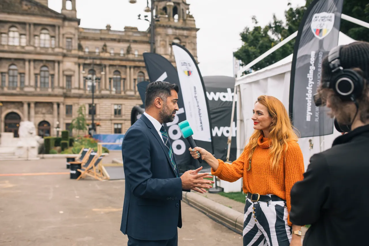 2023 UCI Cycling World Championships - Humza Yousaf