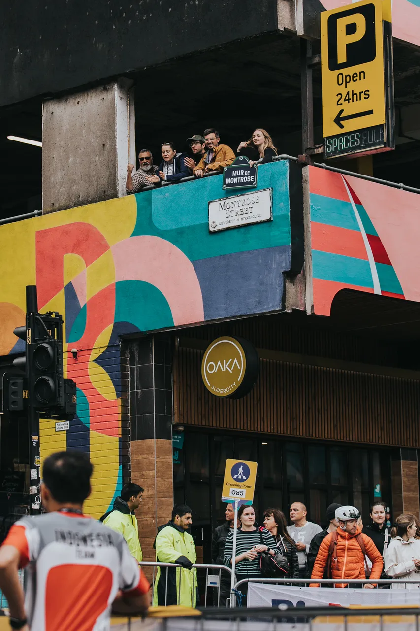 2023 UCI Cycling World Championships - Road Race Glasgow Street Signs