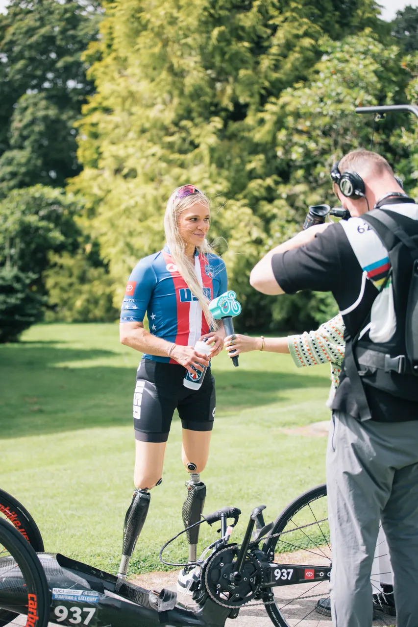 2023 UCI Cycling World Championships - Day 9 - Squiggly Bike TV - Para-Cycling Road