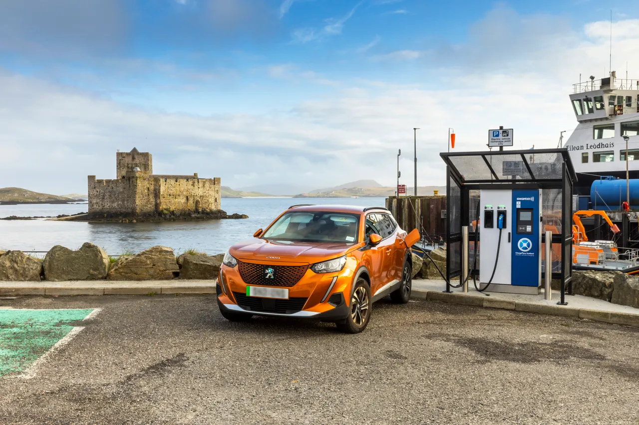 Castlebay charging point