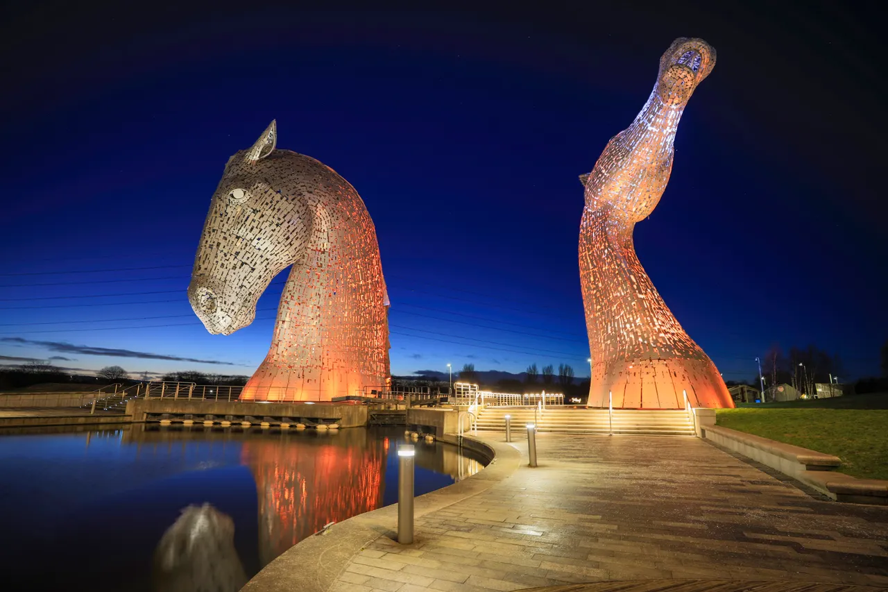 The Kelpies at Helix Park
