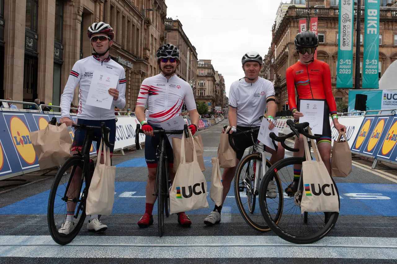 2023 UCI Cycling World Championships - Day 5 - Special Olympics