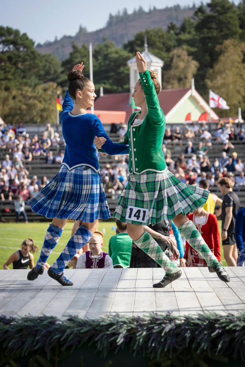 Highland Dancers at The Braemar Gathering