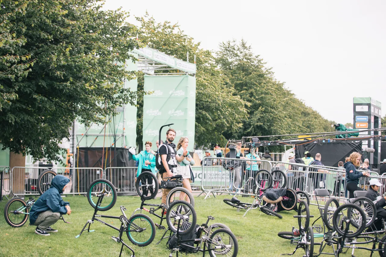 2023 UCI Cycling World Championships - Day 7 - Squiggly Bike TV - BMX Freestyle Park and Flatland