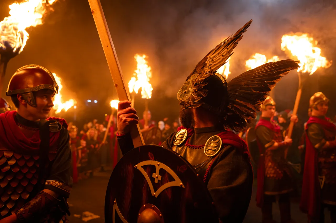 Edinburgh Hogmanay Torchlight Procession