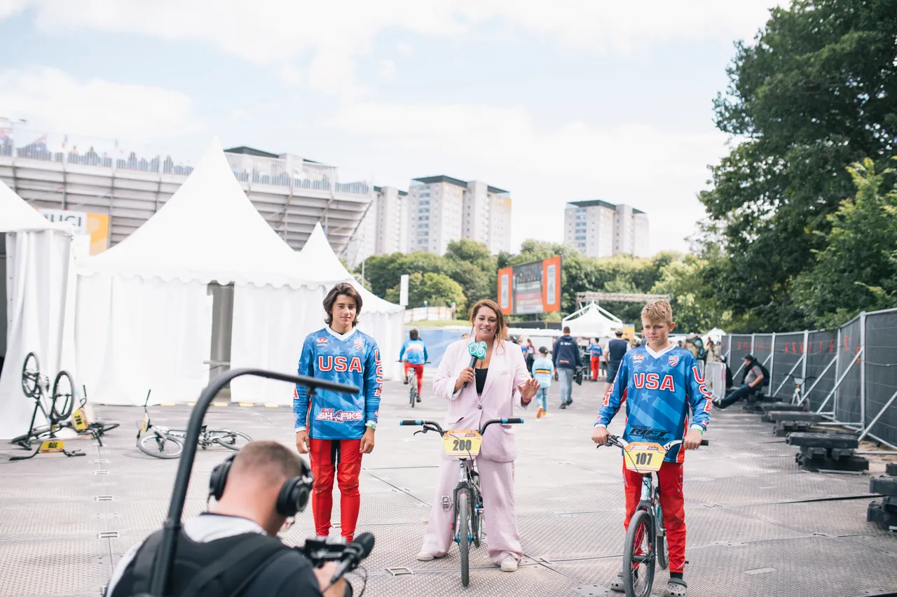 2023 UCI Cycling World Championships - Day 6 - Squiggly Bike TV - BMX Racing Challenge