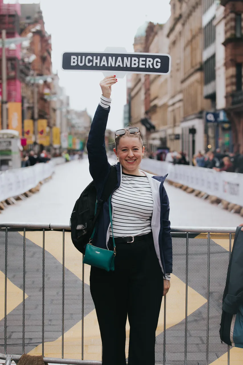 2023 UCI Cycling World Championships - Road Race Glasgow Street Signs