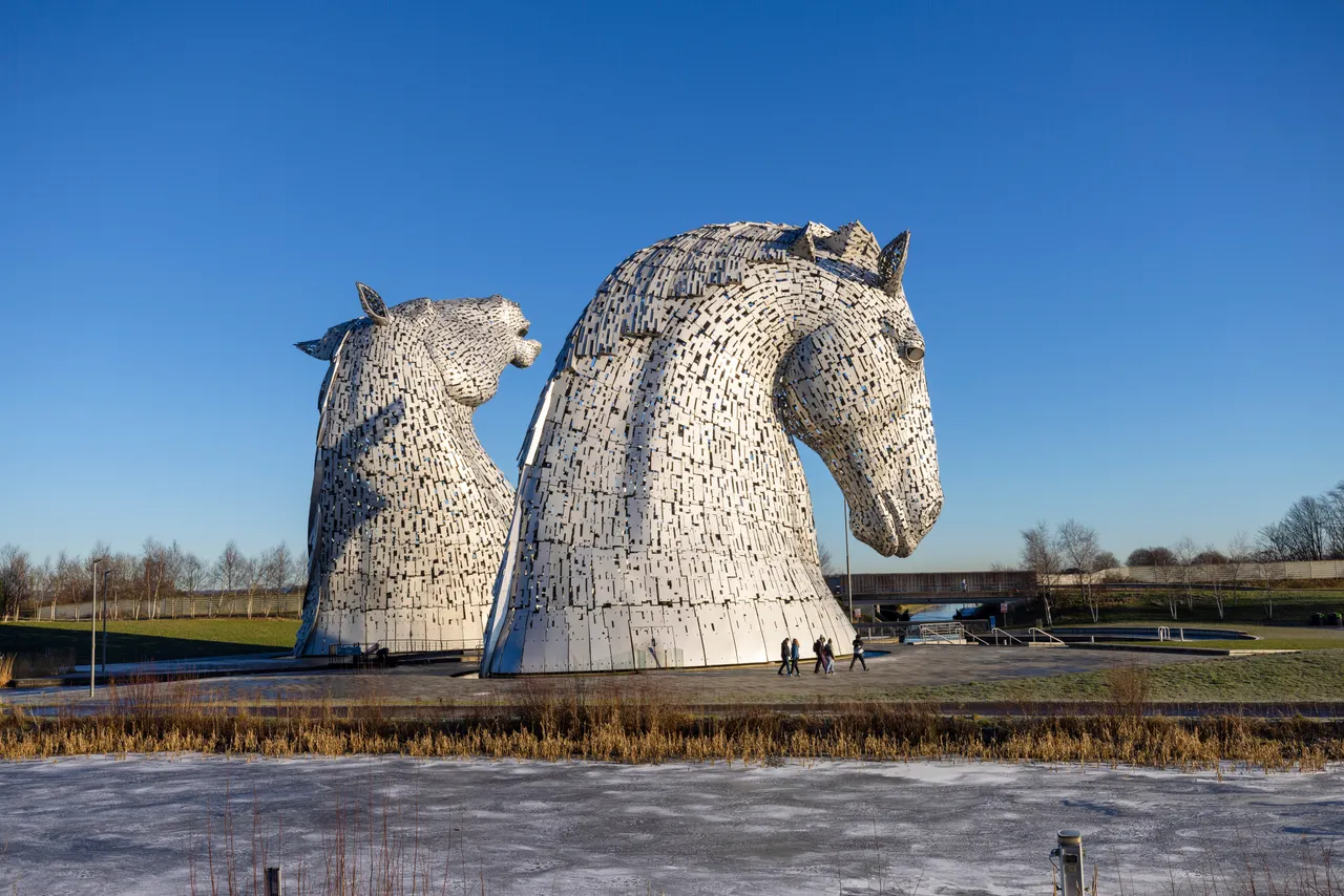 The Kelpies at Helix Park
