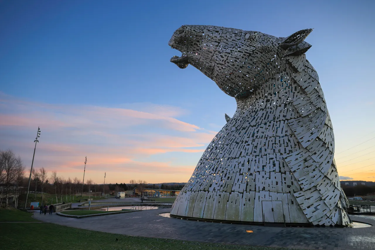 The Kelpies at Helix Park