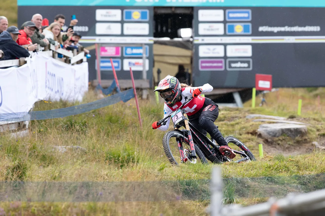 2023 UCI Cycling World Championships - Day 3 - Mountain Bike Downhill