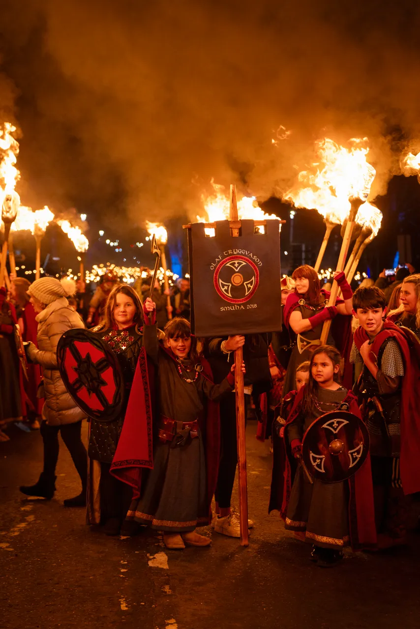 Edinburgh Hogmanay Torchlight Procession