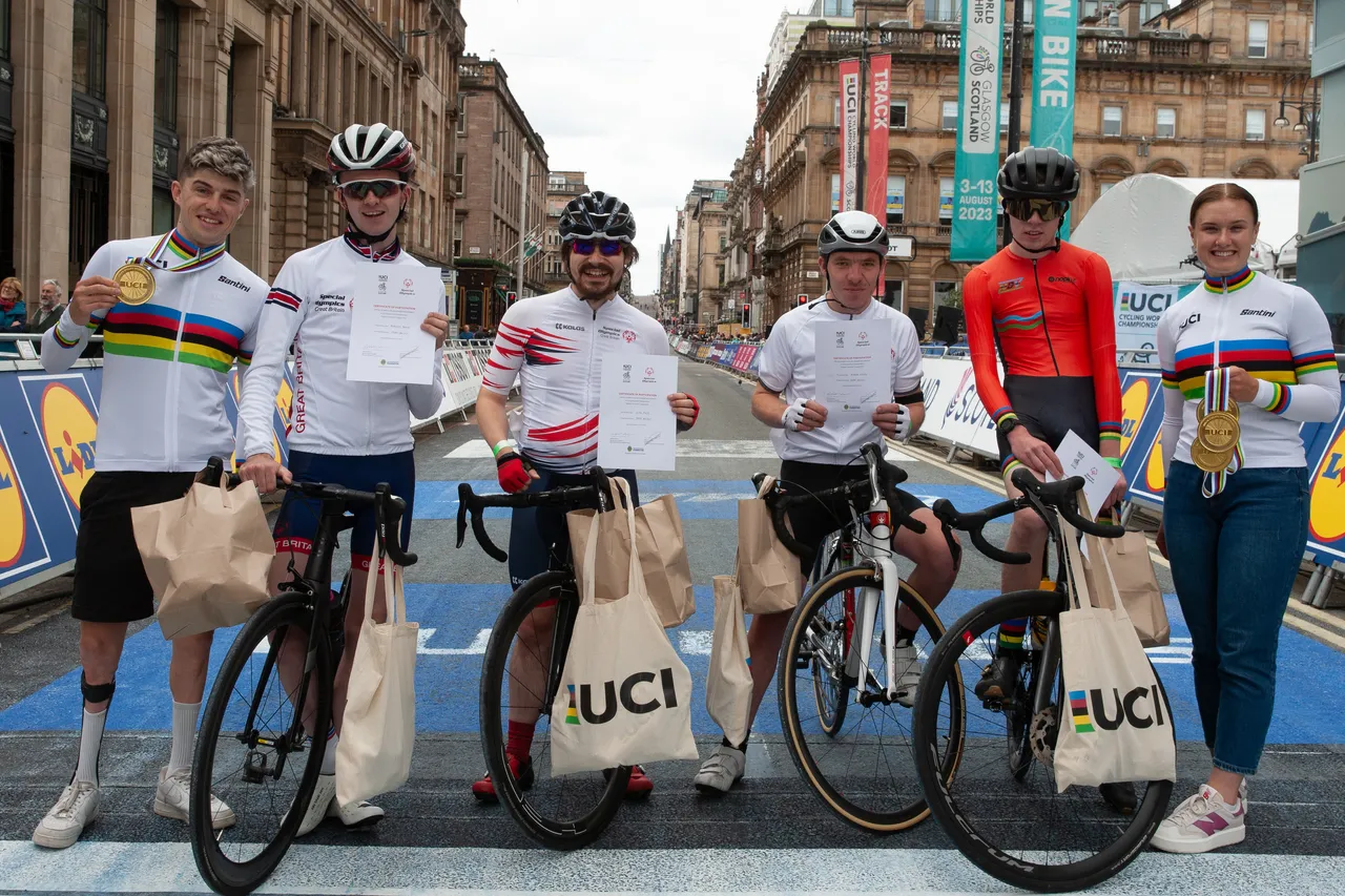 2023 UCI Cycling World Championships - Day 5 - Special Olympics