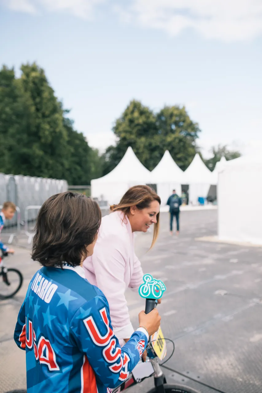 2023 UCI Cycling World Championships - Day 6 - Squiggly Bike TV - BMX Racing Challenge