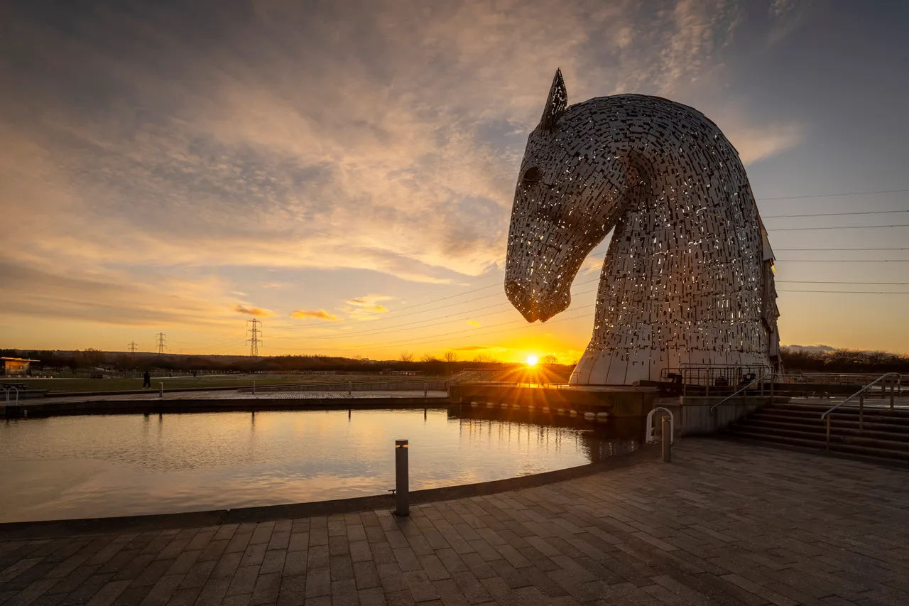 The Kelpies at Helix Park