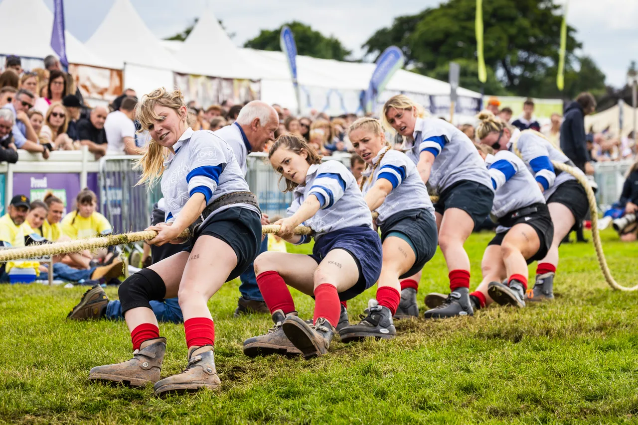 Tug-of-war at The Royal Highland Show