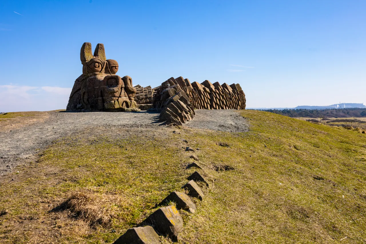 Stone Dragon at Irvine Beach Park