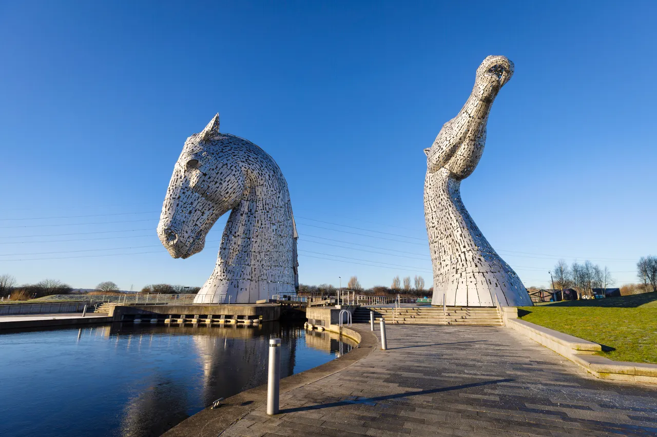 The Kelpies at Helix Park