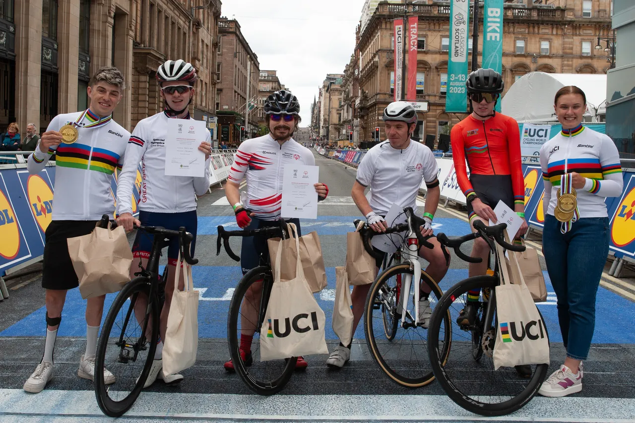 2023 UCI Cycling World Championships - Day 5 - Special Olympics