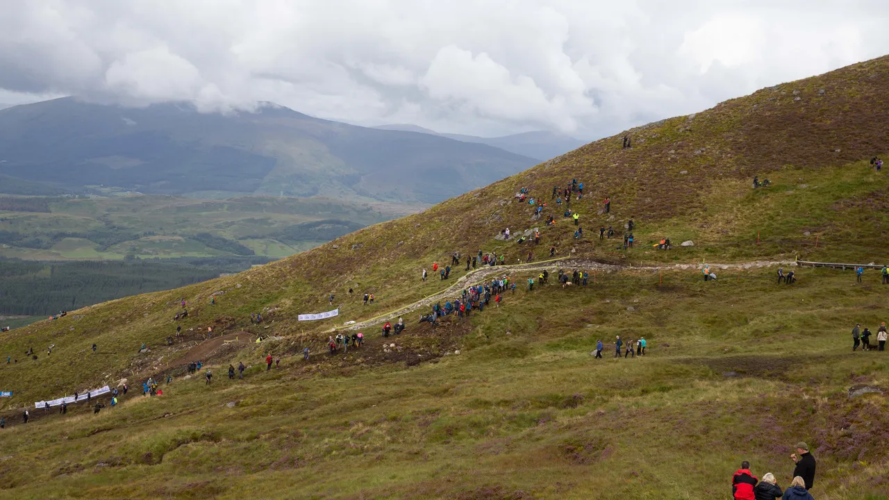 2023 UCI Cycling World Championships - Day 3 - Mountain Bike Downhill
