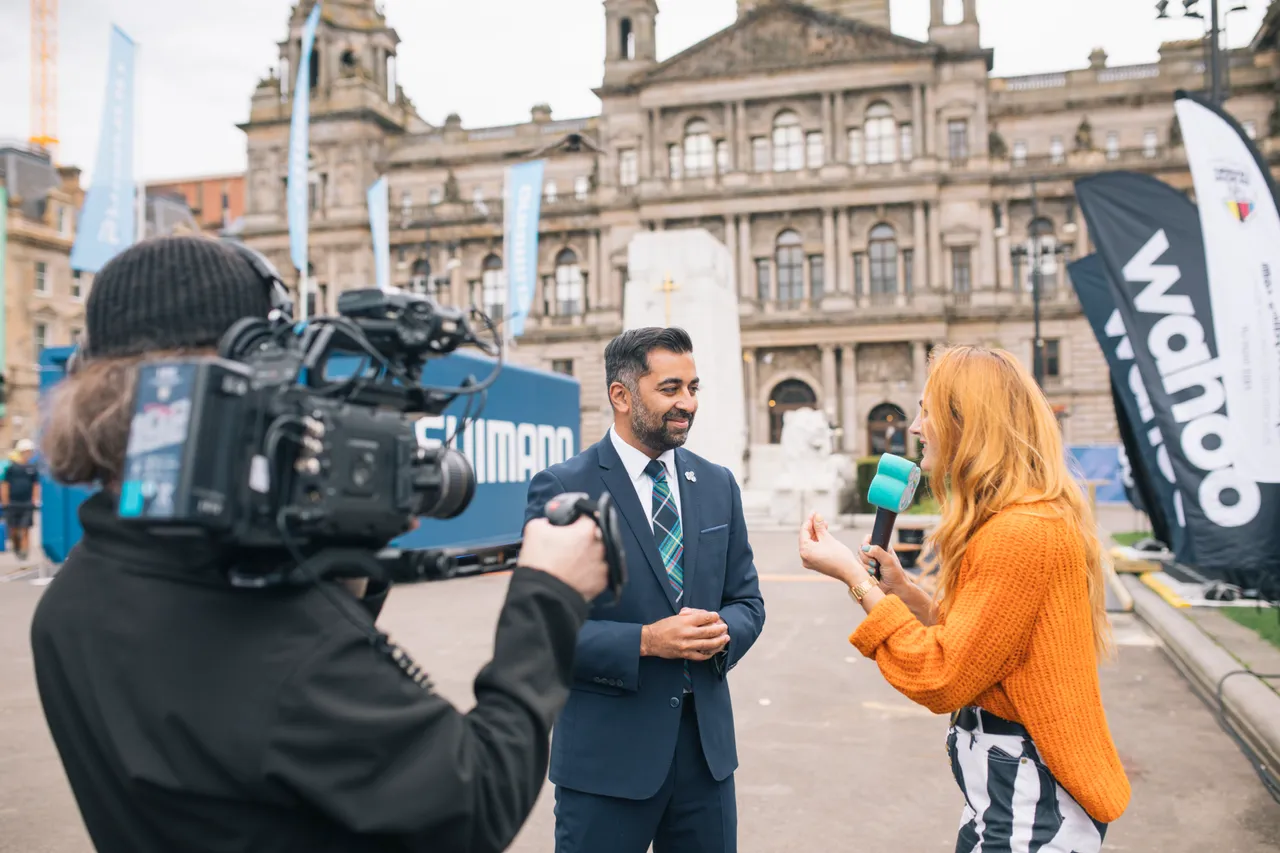 2023 UCI Cycling World Championships - Humza Yousaf
