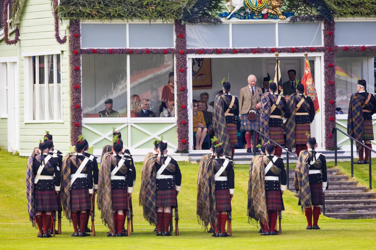 King Charles at The Braemar Gathering