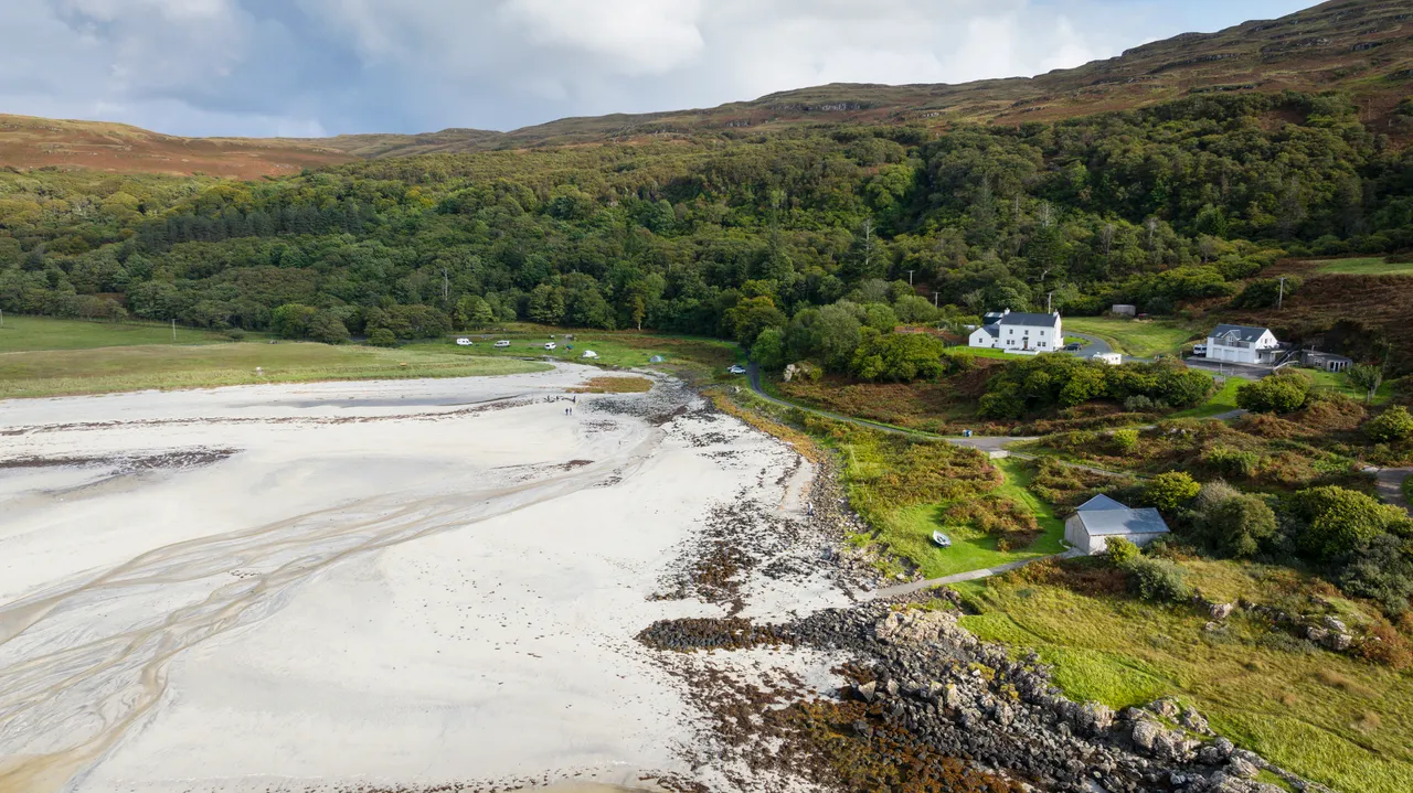 Calgary Bay on the Isle of Mull