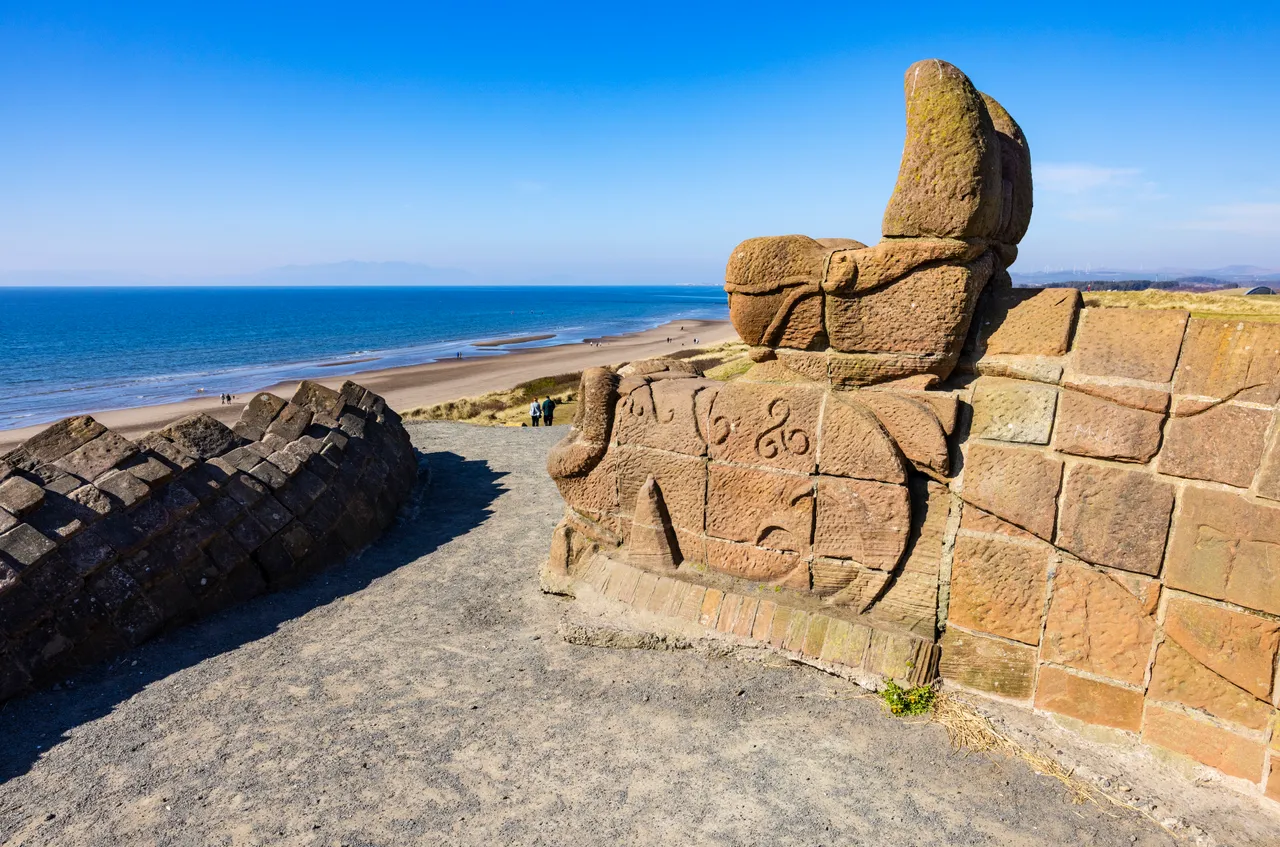 Stone Dragon at Irvine Beach Park