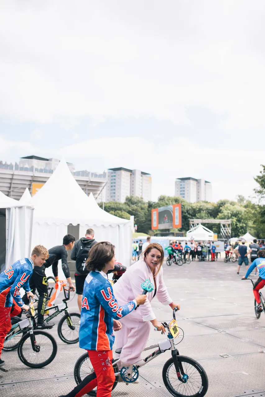 2023 UCI Cycling World Championships - Day 6 - Squiggly Bike TV - BMX Racing Challenge