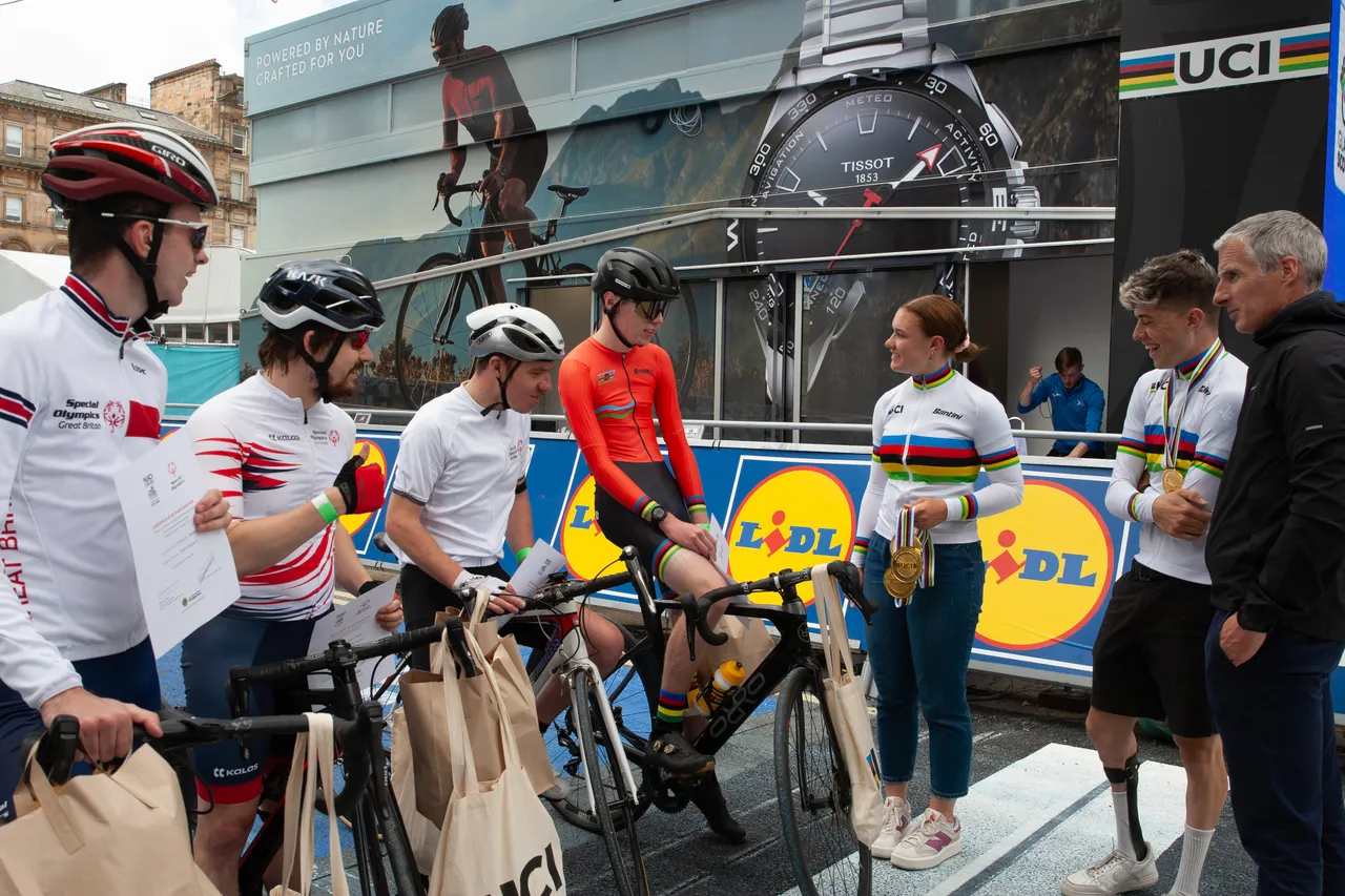 2023 UCI Cycling World Championships - Day 5 - Special Olympics