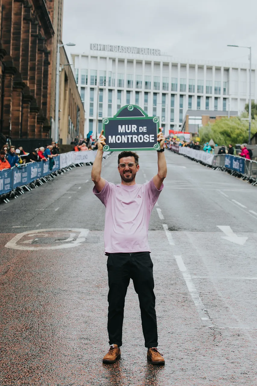 2023 UCI Cycling World Championships - Road Race Glasgow Street Signs