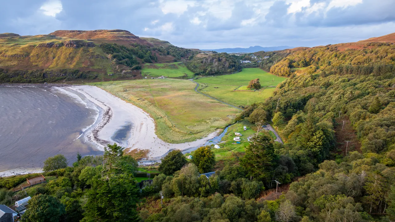 Calgary Bay on the Isle of Mull