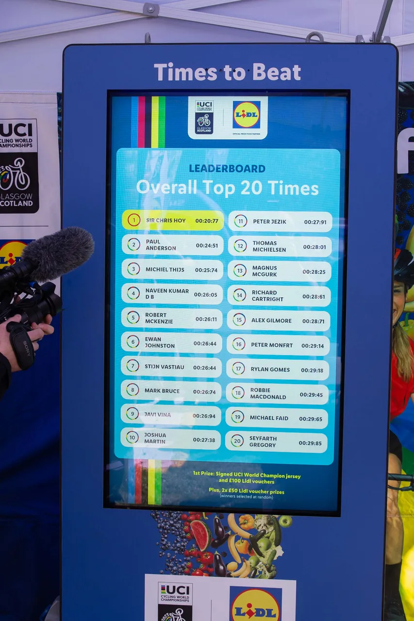 2023 UCI Cycling World Championships - Lidl - Sir Chris Hoy