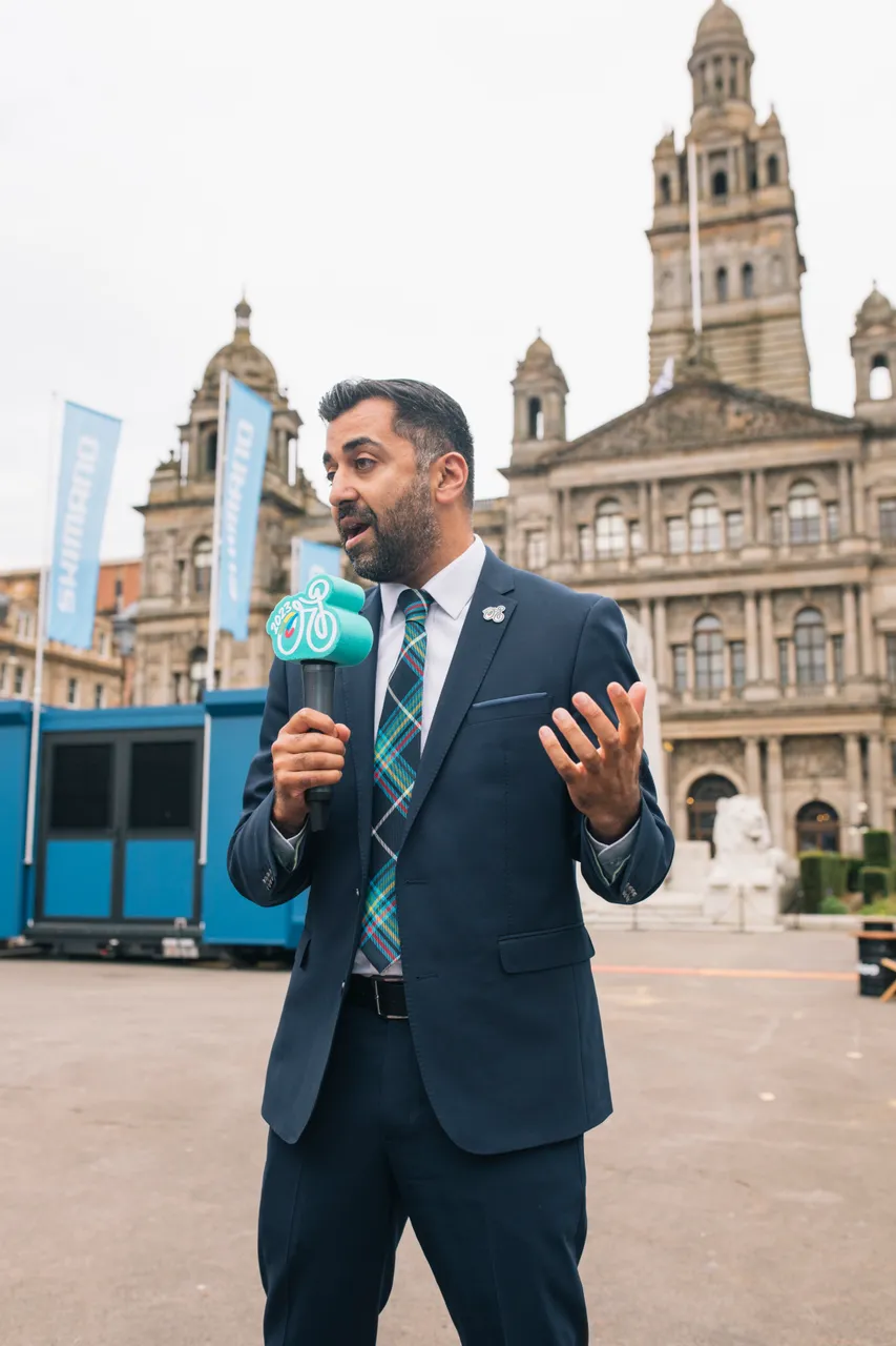 2023 UCI Cycling World Championships - Humza Yousaf