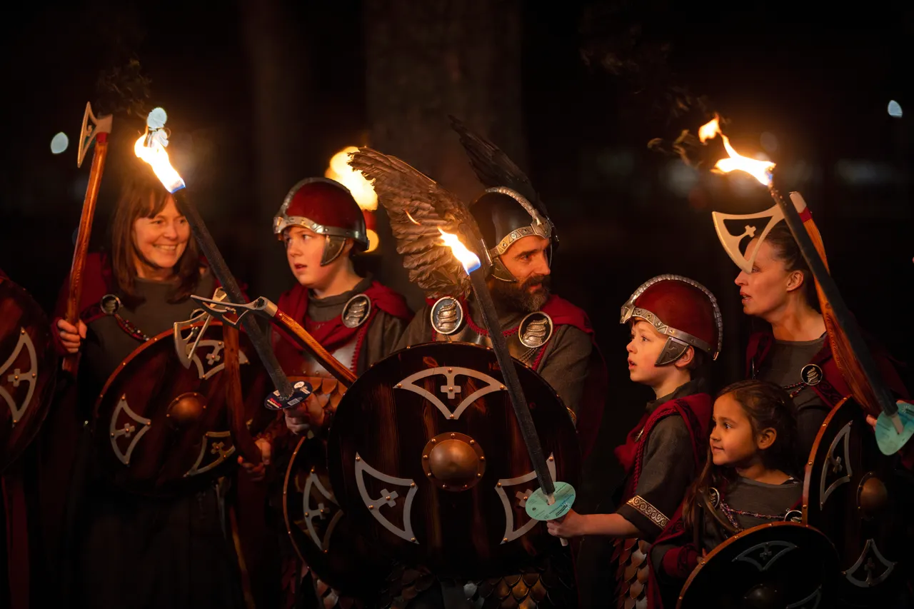 Edinburgh Hogmanay Torchlight Procession