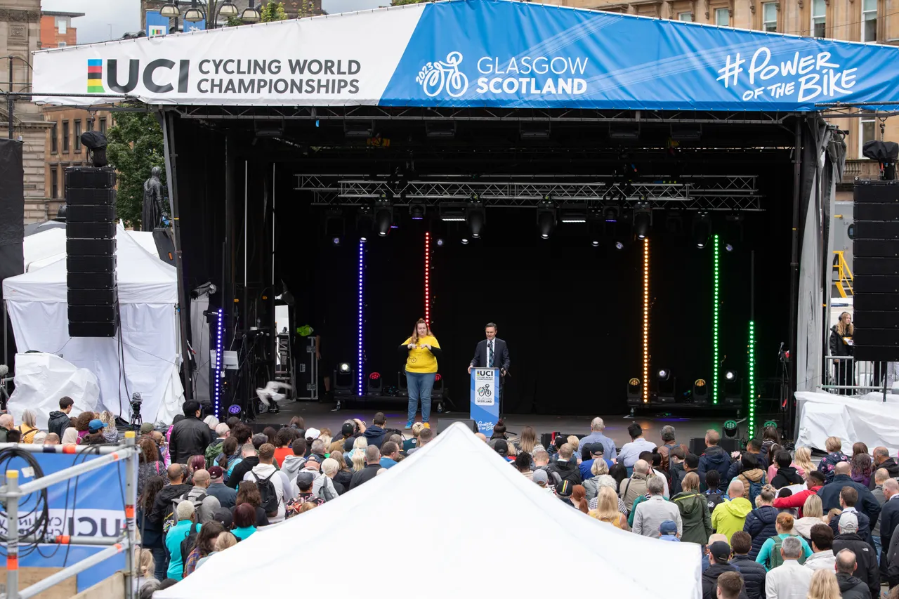 2023 UCI Cycling World Championships - Opening Ceremony