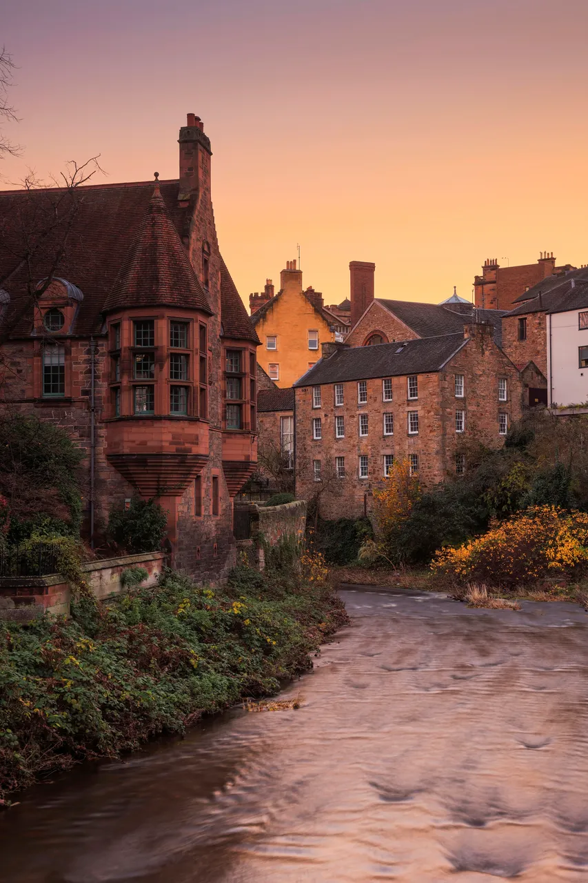 Dean Village in Edinburgh