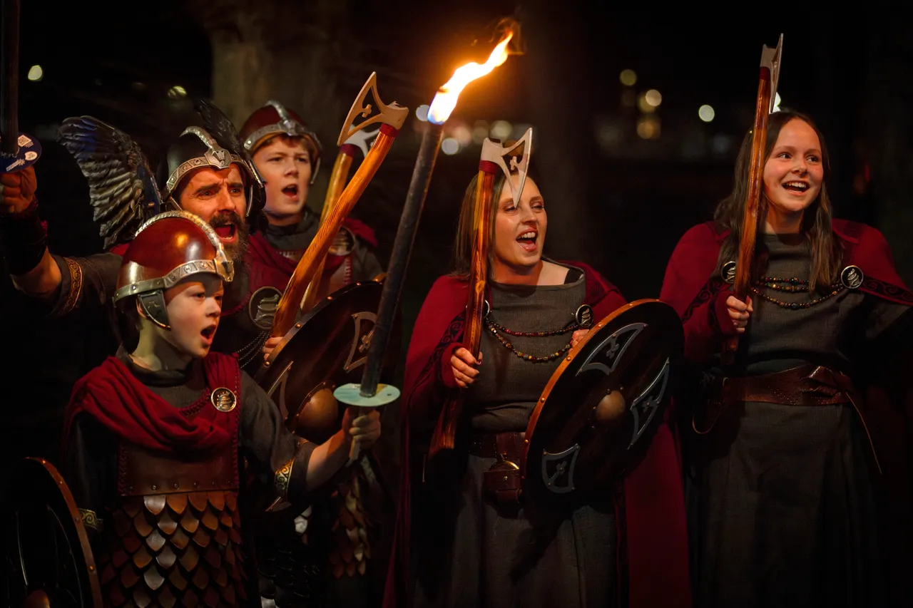 Edinburgh Hogmanay Torchlight Procession