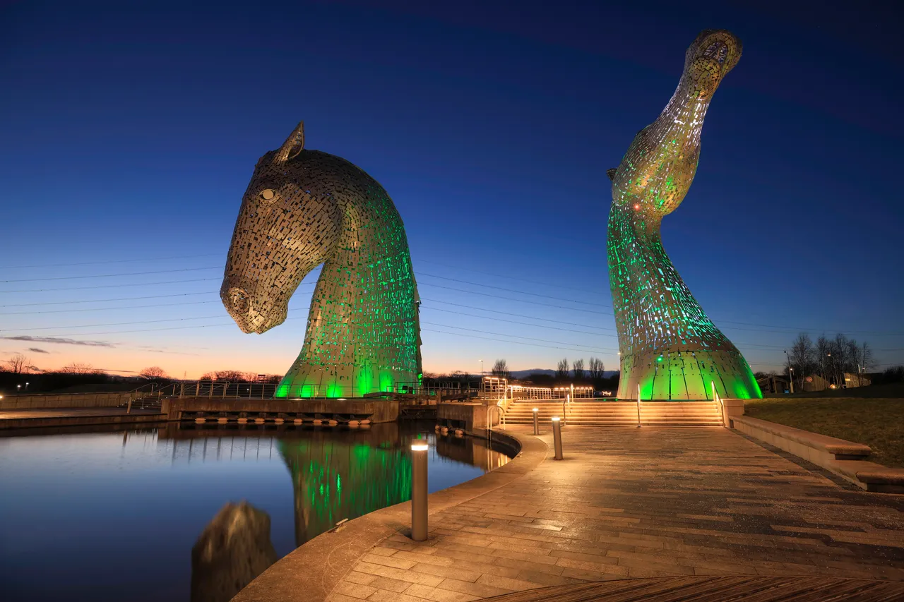The Kelpies at Helix Park