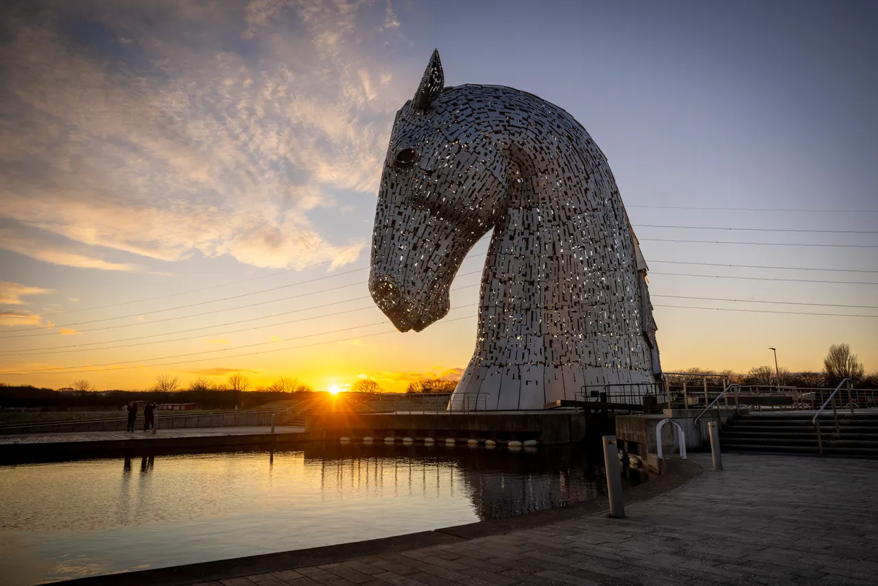 The Kelpies at Helix Park