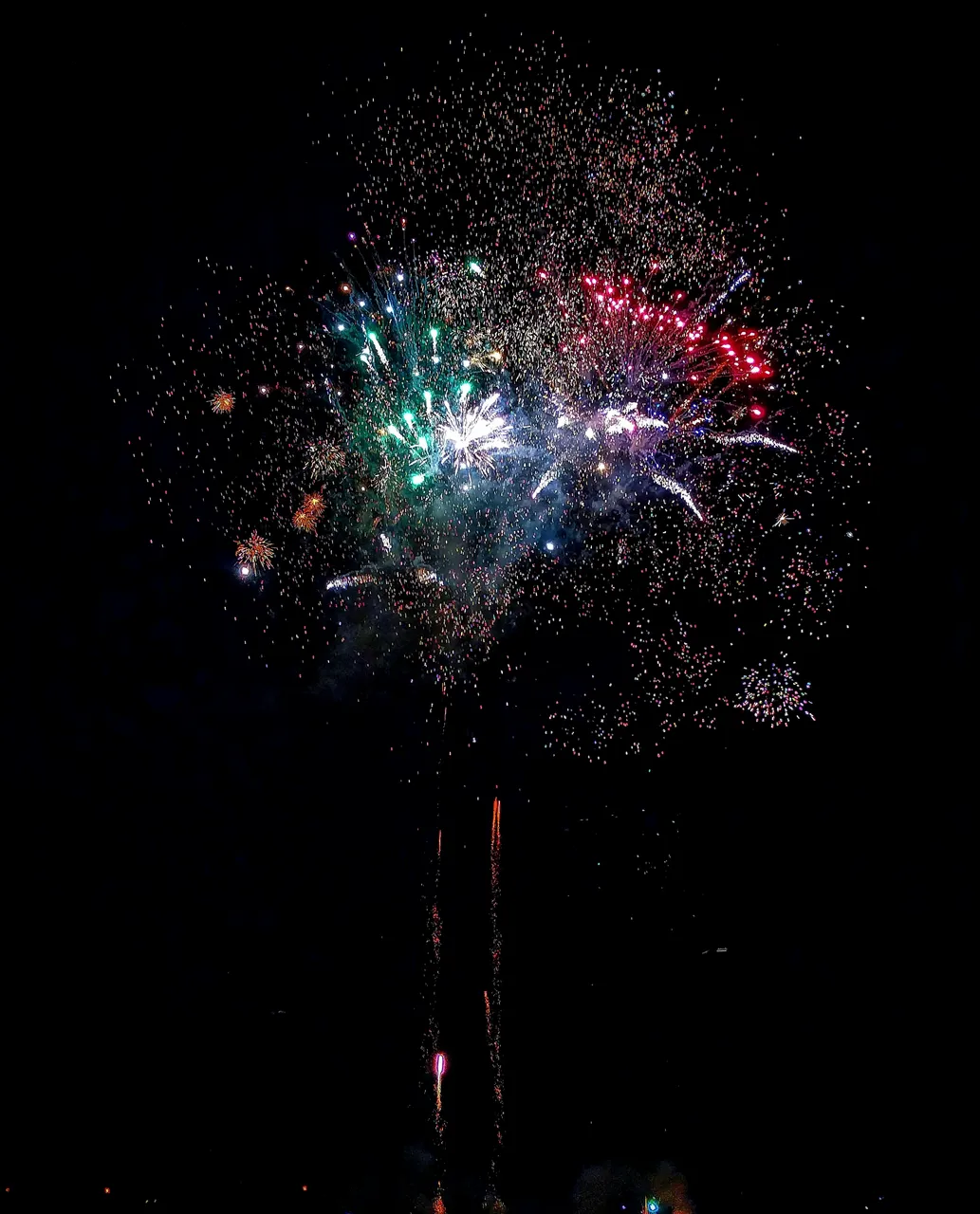 Fireworks at Penarth RFC
