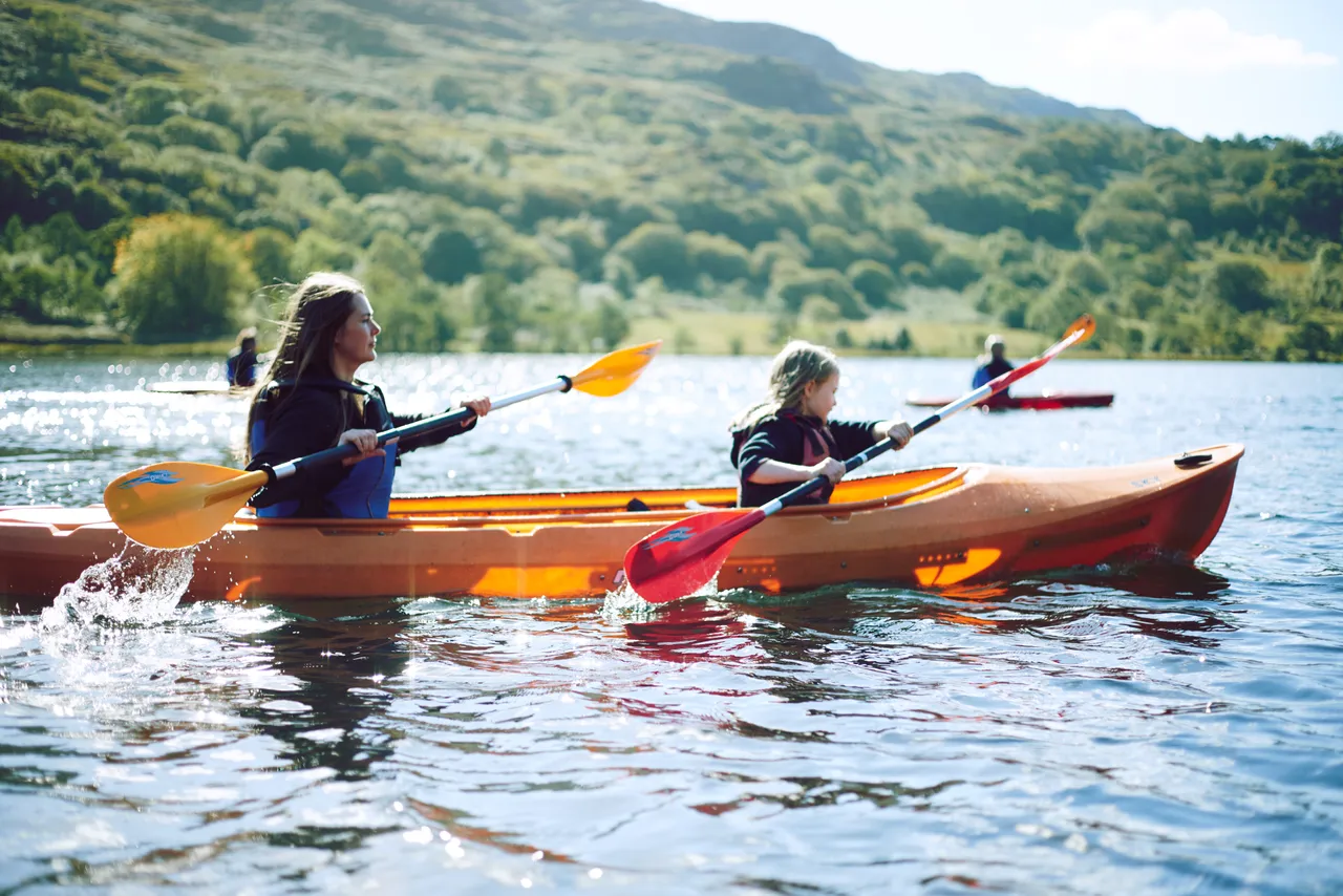 Camping in Nantgwynant, north Wales