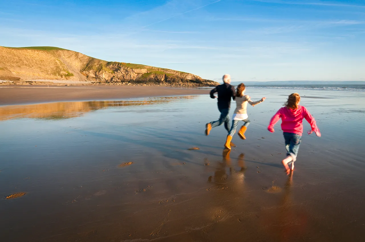 Sunset at Dunraven Bay, Southerndown Glamorgan Heritrage Coast